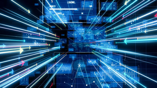 digital transformation concept. high speed. agile development. - 数字化 個照片及圖片檔